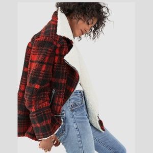 NWT Faherty - Montana Sherpa Coat - Sz M